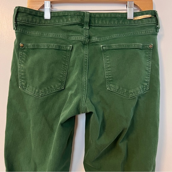Anthropologie Pilcro and the Letterpress Green Women's Jeans Skinny Low Cut Stet - Picture 7 of 14